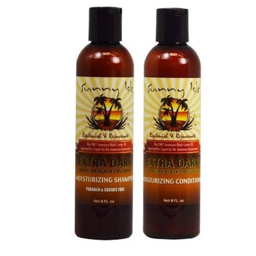 Extra Dark Jamaican Black Castor Shampoo and Conditioner, 8 oz each
