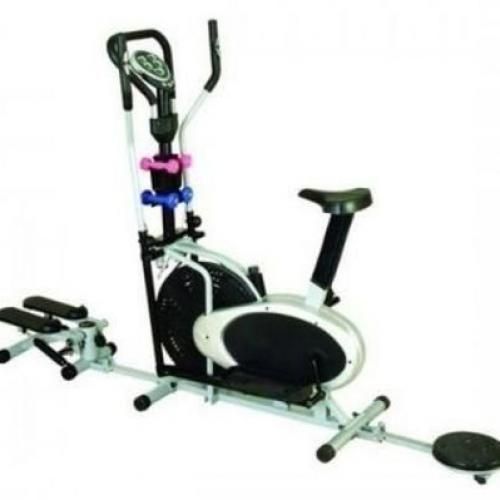 Elliptical Bike With Dumbell -Twister And Stepper