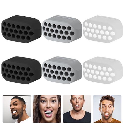 Jaw Exerciser Jawline Exercise Face Line Chin Neck Ball Trainer Silicone Workout Exercises Masseter Strengthener S Facial