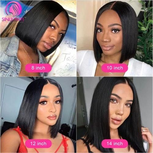 Blunt Cut Wig With 4x4 Closure.
