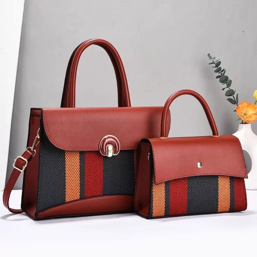 2 in 1 Exquisite Stylishly Crafted Red Handbag
