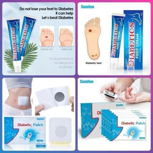 Diabetic Foot Cream – Moisturizing Foot Care Cream for Dry, Cracked & Itchy Feet – 20g + PATCH