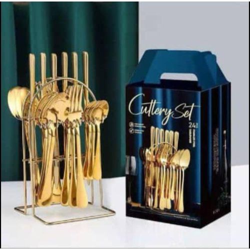24 pieces Cutlery Set -Spoon/Fork/Knife