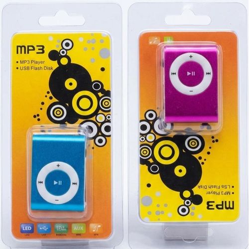 Portable Mini Clip-On MP3 Player with Micro SD Card Slot and USB Flash Disk Functionality