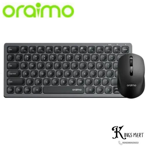 Nimble-Type Silky Smooth Typing Slim Wireless Keyboard and Mouse Kit Combo OF-KK500N