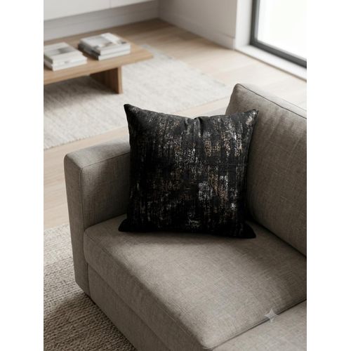 Luxury Padded Marble Print Design Throw Pillow - Padded Pillow Cover And Fiber Filling(18×18)