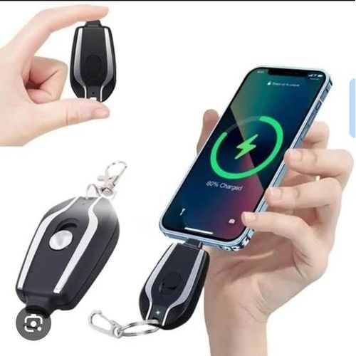 Mini Portable Key Holder Power Bank 1500mah Capacity