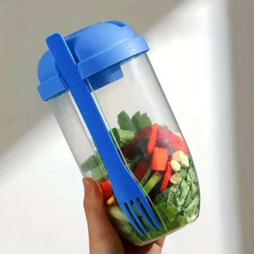 Thickened Salad Cup Ins Style Breakfast Salad Cup Slimming Handy Portable Dressing Office Cup