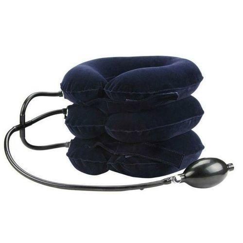 Medical 3 Layer Inflatable Air Cervical Traction Device Correction Device Therapy Tool For Neck Head