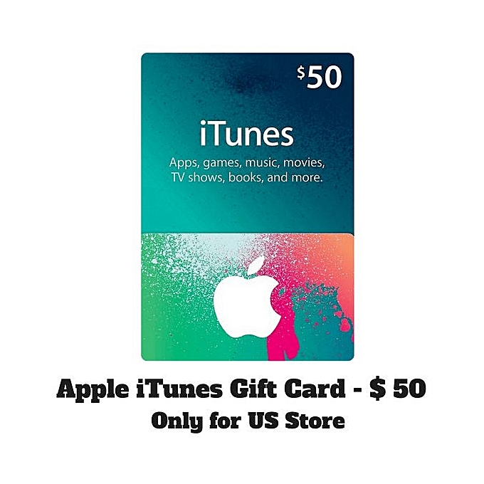 Apple 50 Apple ITunes Gift Cards USA