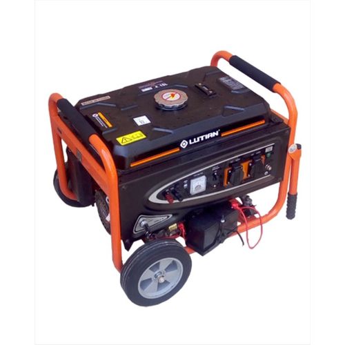 Lutian (Reduced Shipping Fee) 3.8KVA Generator With Key Starter LT3900 - Black