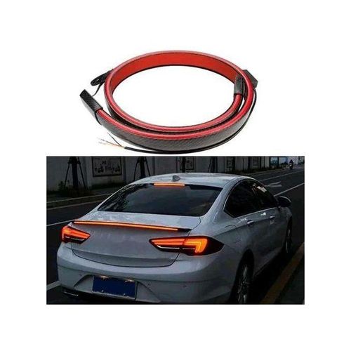 Universal LED Spoiler Rear Lip Kit For Car Trunk Brake Light Trunk Roof Wing