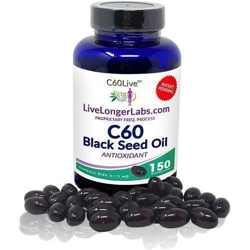 C60 Black Seed Oil Capsules 150 Capsules