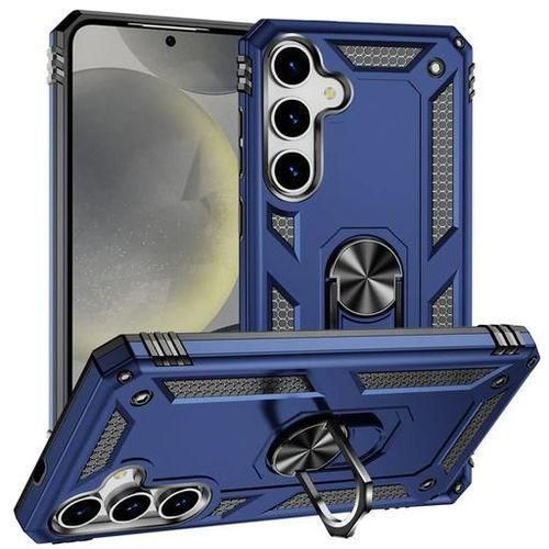 Samsung Galaxy A17 5G Rugged Armor Protection Case With Ring Holder Stand