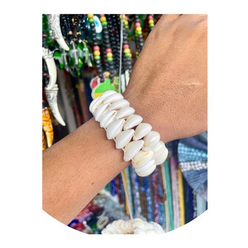Bold Men’s Cowrie Bracelet, Stylish & Unique