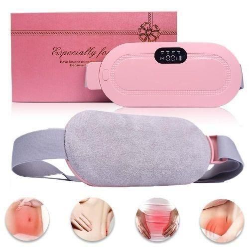 Menstrual Pain Relieve Heating Padded Belt With Vibration