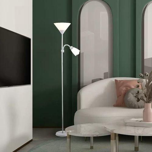 Modern Double-Head Floor Lamp – Stylish Living Room Lighting