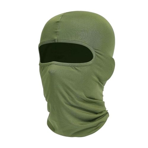Lightweight Breathable Balaclava Face Mask - Full Head Cover for Cycling, Skiing, Hiking & Outdoor Sports, Green