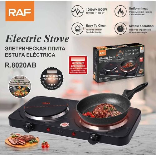 RAF Double Flat Electric Hot Plate