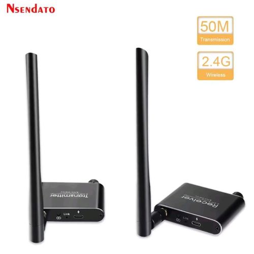 Wireless Audio Receiver & Transmitter 2.4G - 50m