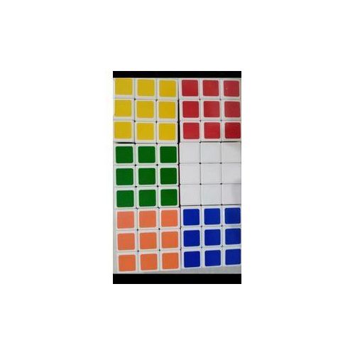 6pcs Professional Speed Cube Magic Cube Puzzle Cube Game Cube 3x3x3