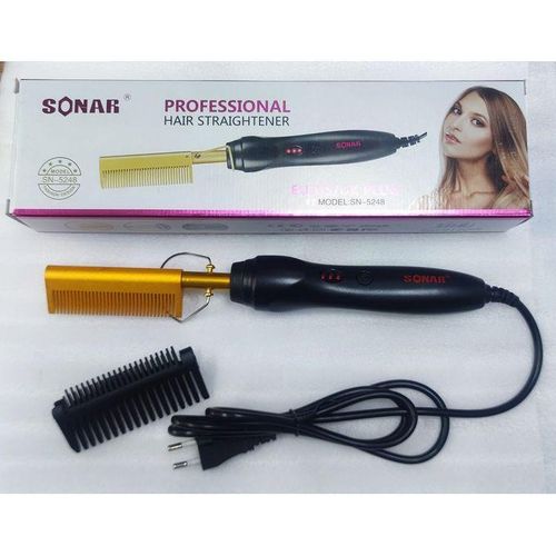 Hot Comb Professional Hair Straightener
