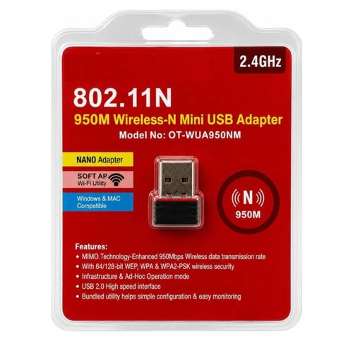 Mini USB WiFi Wireless Adapter Network LAN Card