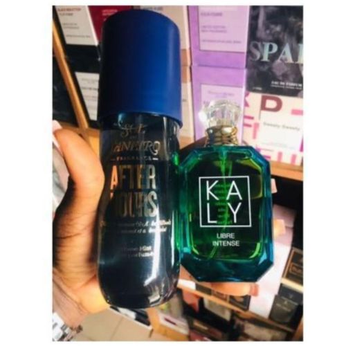 Kaly Libre Intense EDP Perfume Natural Spray 50ml And After Hours Perfume Mist