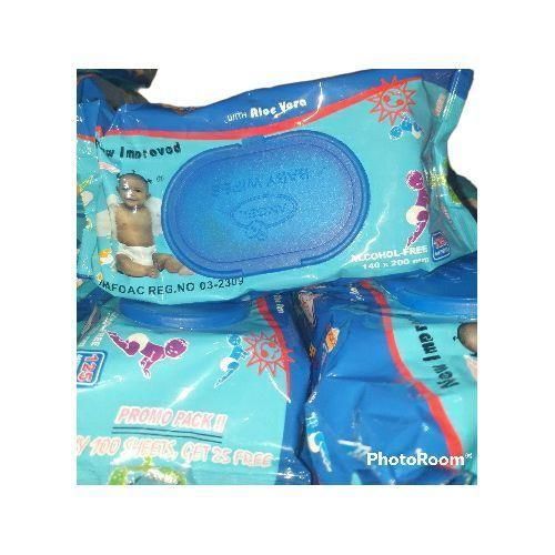 Thick And Fluffy Baby Wipes, (125 X 6 750 Count)