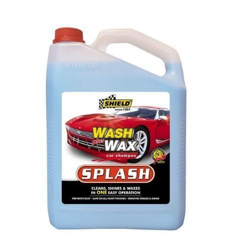 Shield-Splash Wash & Wax 5lt Car shampoo