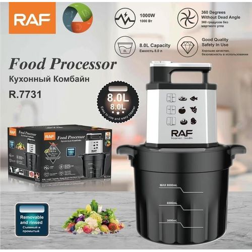 Multipurpose Fufu Yam Pounder & Food Processor Meat Grinder 8L