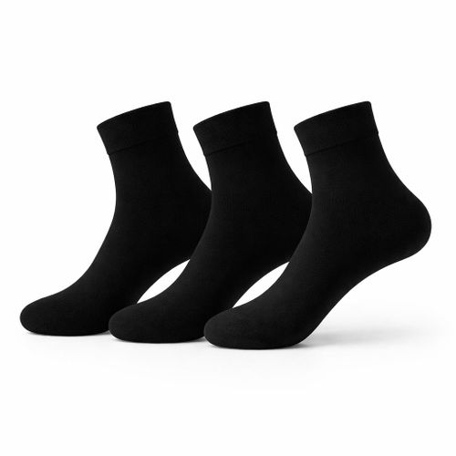 3-in-1 Unisex Socks - Navy Blue