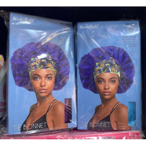 Satin Hair Bonnet Large Sleep Cap Wide Elastic Band