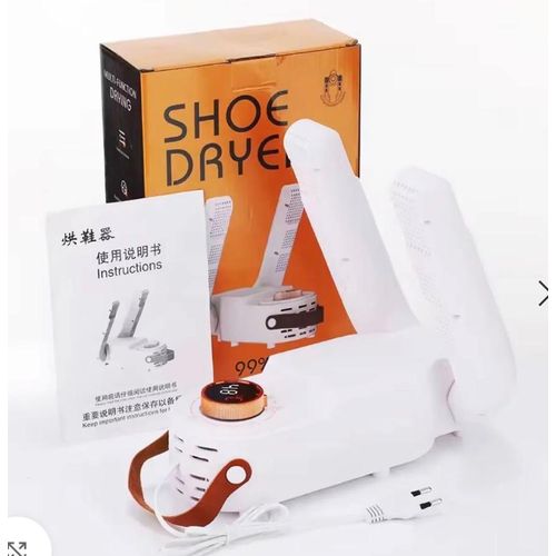 Electric Shoe Dryer - Boot Warmer Shoe UV Foot Boot Dryer- Eliminate Odor Fast Drying Boot Deodorizer Multifunction Socks Dryer