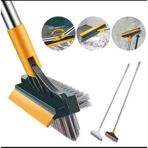 3 in 1 Multifunctional Broom Scraper Brush With Long Handle