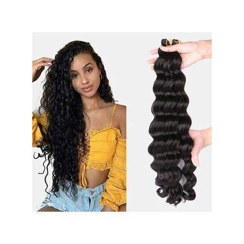 9 Colors Crochet Box Braids Hair Bundles Chemical Fiber Little Braid Ponytail Hair Ring