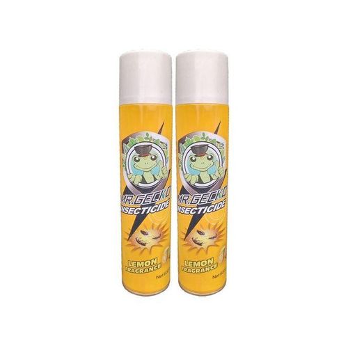 600ml X 2 Big Size Mr Gecko EFFECTIVE INSECTICIDE Spray