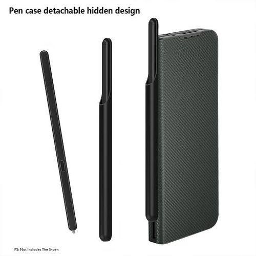 Galaxy Z Fold 2 The Best Smooth Protective Leather Case