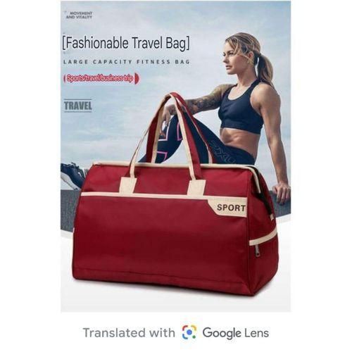 Sports Gym Bag With Shoes Compartment,Travel Duffel Bag