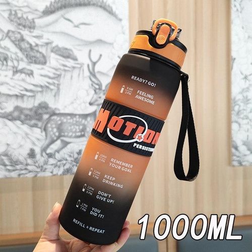 HIGH LOOKING CARTOON NEW GRADIENT FROSTED WATER BOTTLE 700ml