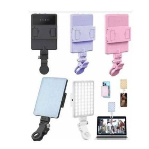 Mini Rechargeable Selfie Fill Light with Soft Diffuser – Bright LED Light for Content Creation & Live Streaming
