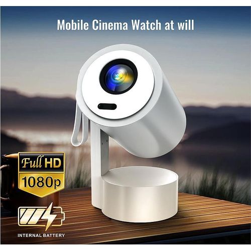 Rechargable Smart 4k Android projector