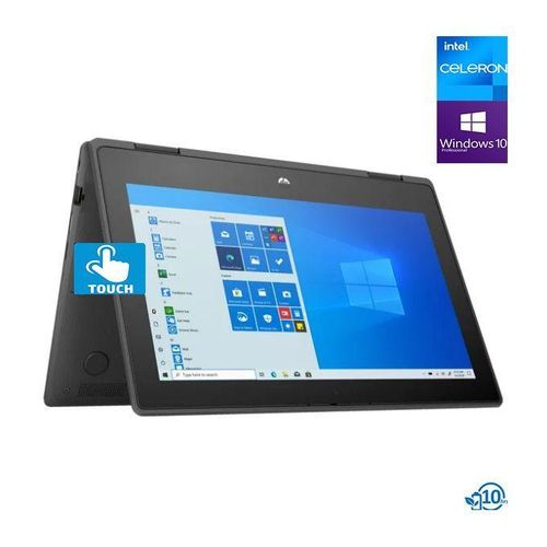 ProBook 11 X360- TOUCH- 512GB SSD/8GB RAM-Intel CELERON QUAD CORE WIN10 Pro