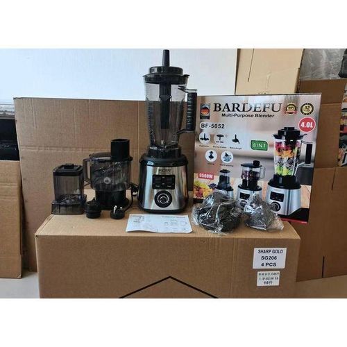 8in1 Heavy Duty BARDEFU High Power Blender-95000Watt