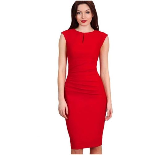 Ladies Office/Work Dress - Red