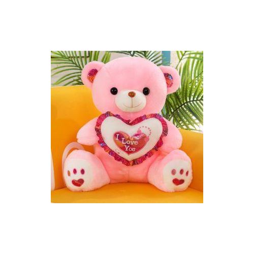 Valentine/birthday Children's toys gift teddy bear pink-small (Design mayvarry)