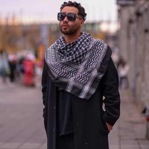 Muslim Arab Men Scarf Turban keffiyeh Shemagh for Elegant Men and women- Eid Headwear