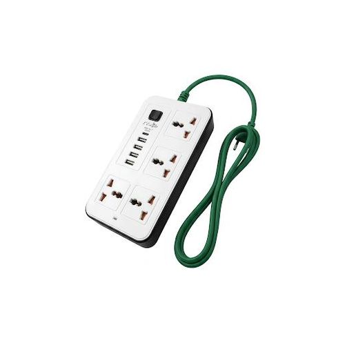 A37 Multi-Function Power Hub 4 Sockets + 3 USB + 1 PD Port