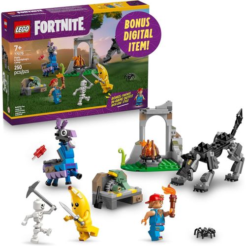 Fortnite Peely & Sparkplug’s Camp Video Game Building Set 77075 (250 Pieces)