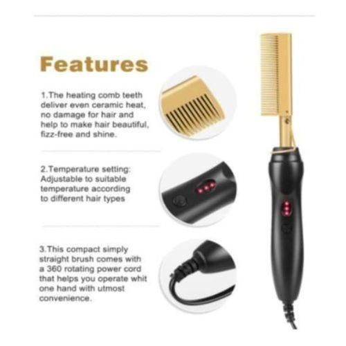 Hot Comb Hair Straightener
